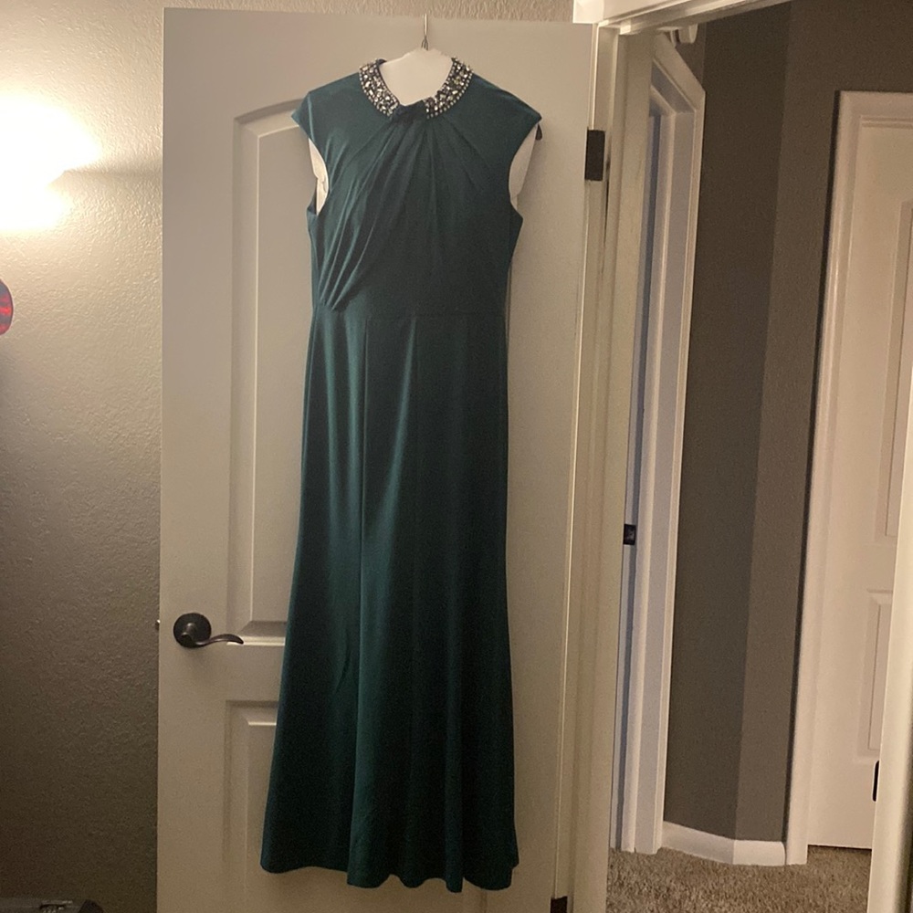 Emerald Vince Camuto gown
